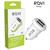 Rovi sc300 Car Charger 2USB bianco