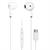 Sticks - Auricolari a filo Type-C Bianchi