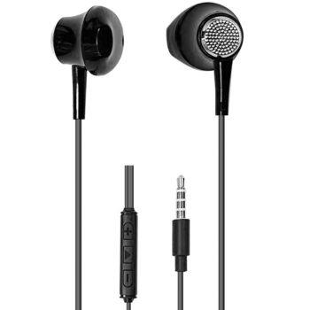 Rounds - Auricolari a filo Jack 3,5mm Neri