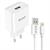 Travel Charger Kit ST450L - 2.1A 1 USB Cavo Lightning