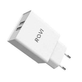 Travel Charger ST370 - 2 porte USB, 3.4A White