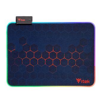 Gaming Mouse Pad RGB E1 - Materiale Premium, Antiscivolo, Massima Precis