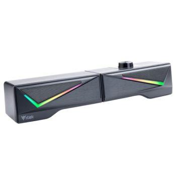 Gaming Soundbar S101 - RGB, BlueTooth, Jack 3.5mm, Touch, Modalit   sing