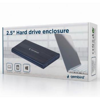 Box esterno HDD/SSD enclosure Gembird for 2.5'' SATA - USB 2.0