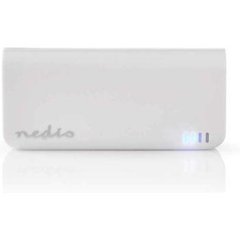 Power Bank 4000 mAh 1uscita usb-A 1.0A ingresso micro usb Bianco