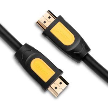 UGREEN Cavo Tondo HDMI 2,0 1m (Yellow/Black)