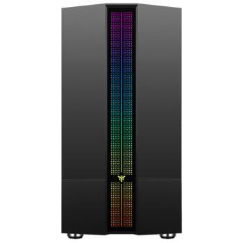 Case LIFLIG B41 - Gaming Mini Tower,mATX, 12cm ARGB fan, 2xUSB3,Side Pan