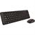 Tastiera + Mouse LOGITECH RETAIL - MK220- Wireless- Nera