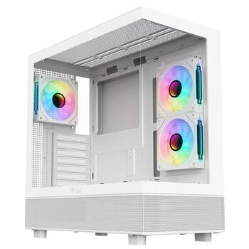 Case SHOWBUI 42WGaming Tower- ATX- 3x12cm ARGB fan- 2xUSB3- Type-C- S