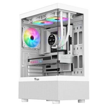 Case SHOWBUI 33W Gaming Tower ATX- 12cm ARGB fan- USB3