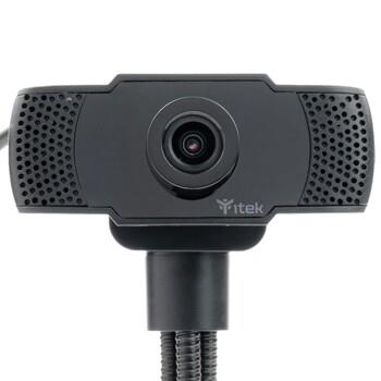 Webcam con Microfono W300 - Full HD, 30FPS, USB, treppiede