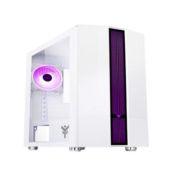 Case LIFLIG W41 - Gaming Mini Tower, mATX, 12cm ARGB fan, 2xUSB3, Side P
