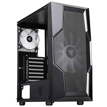 Case OXYGEN - Gaming Middle Tower, 20cm & 12cm ARGB fan, USB3, Side Pane