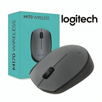 Logitech Mouse Ottico Wireless M170 Grigio