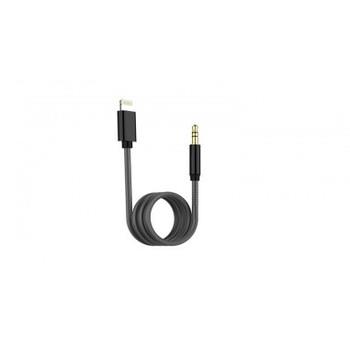 Aux - Cavo Audio Y13 in Tessuto Jack 3,5mm - Lightning 100cm