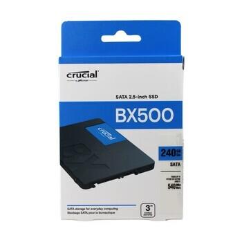 SSD Crucial BX500 240 GB 3D NAND SATA da 2,5